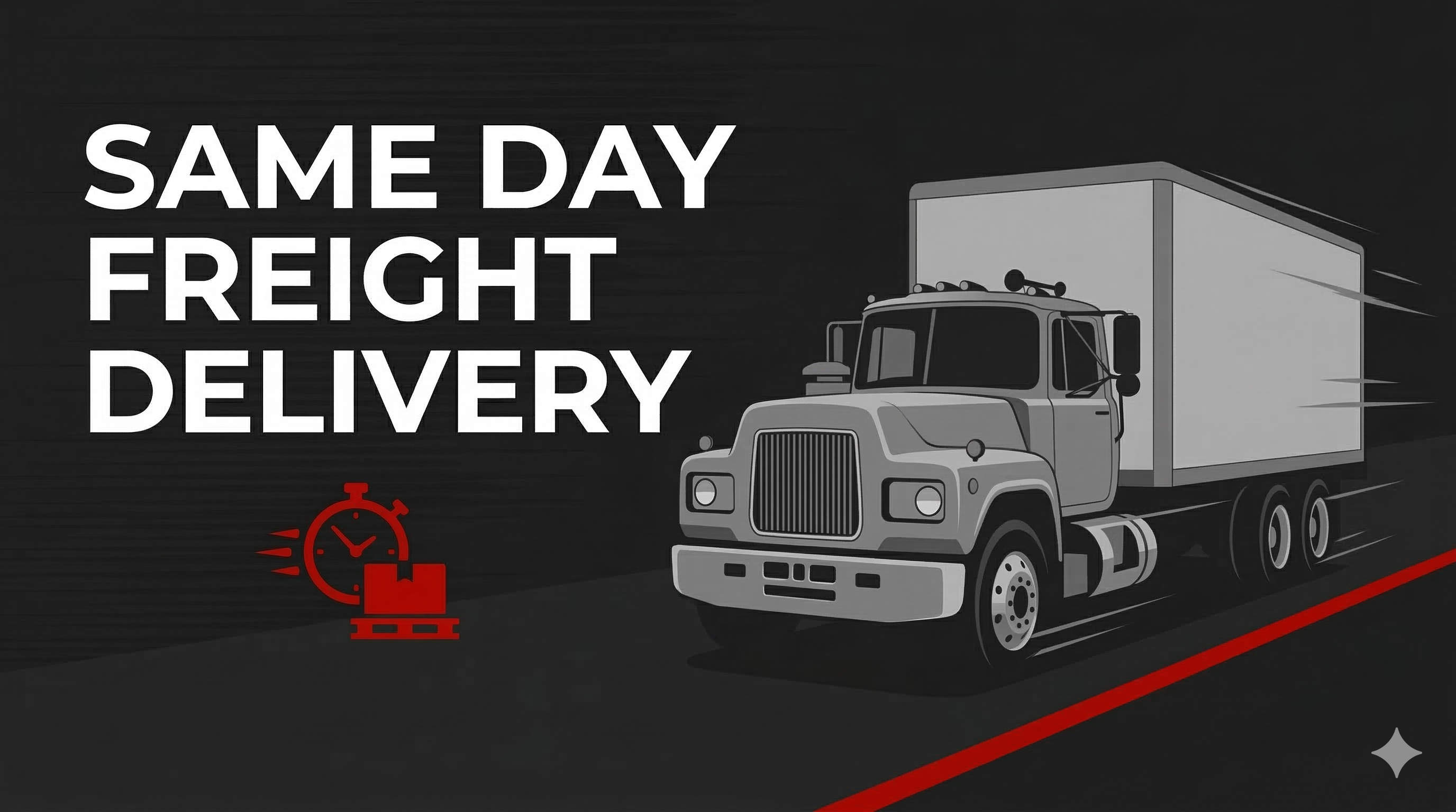 Same-day freight delivery for upstate SC manufacturers